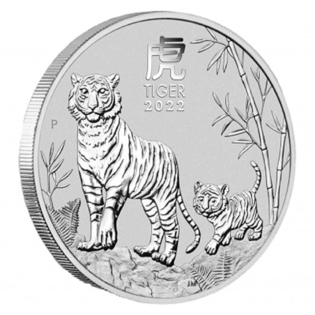1 Kilo Lunar Tiger 2022 Silbermünze