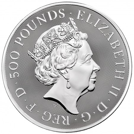 1 Kilo Queen’s Beasts Completer 2021 Silver Coin