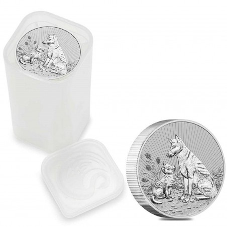 2 oz Dingo 2022 Silver Coin