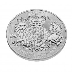 10 Oz Royal Arms GB 2022 Silver Coin