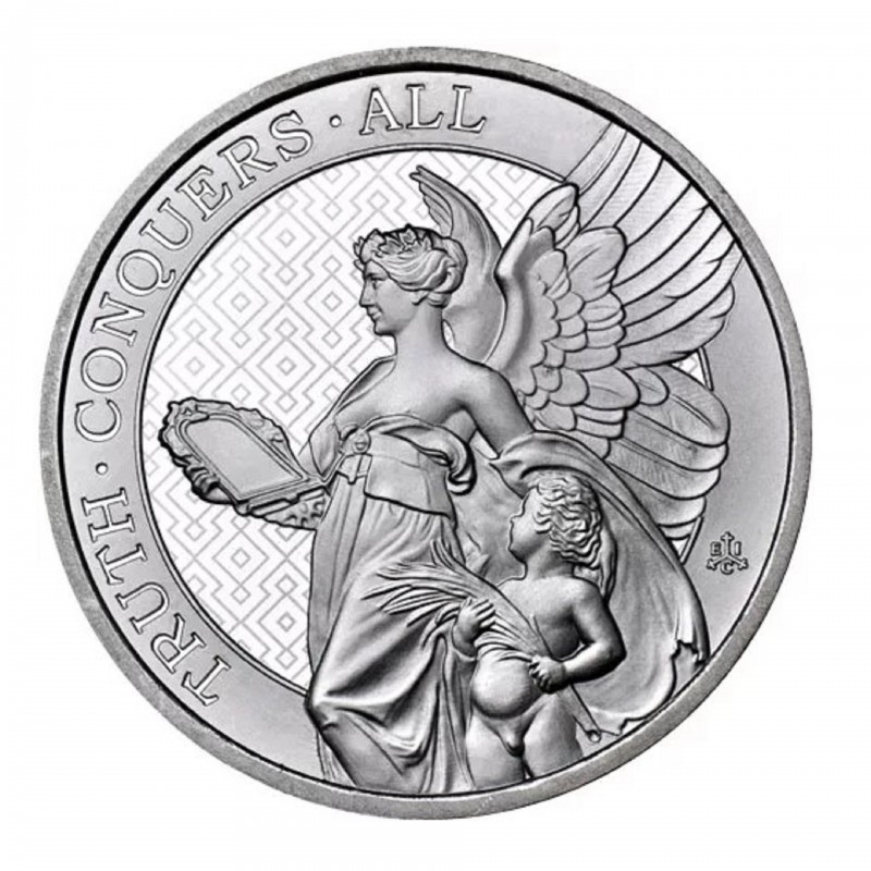 1 Oz Queen’s Virtues Truth 2022 Silver Coin