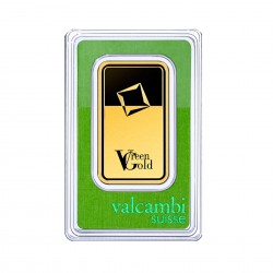 50 Grams Valcambi Green Gold Bar