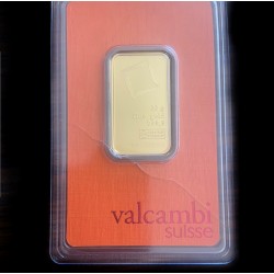 DAMAGED BLISTER 20 Grams Valcambi Gold Bar