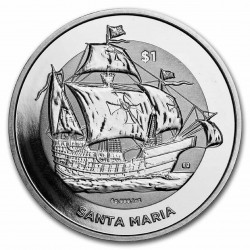 1 oz Santa Maria 2022 Silver Coin