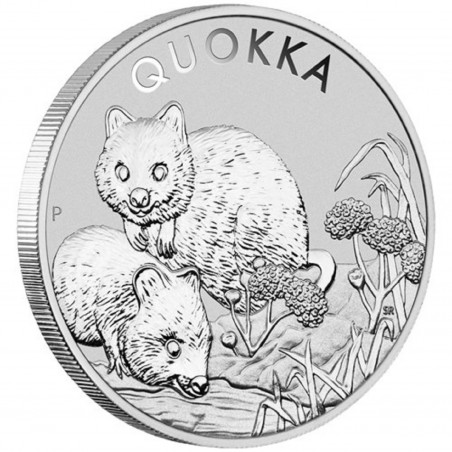 1 Oz Quokka 2022 Silbermünze