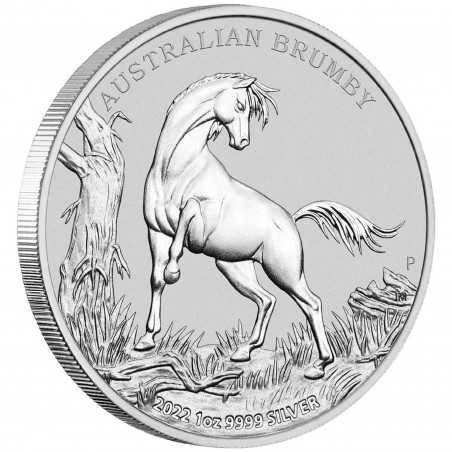 1 Oz Australian Brumby 2022 Silver Coin