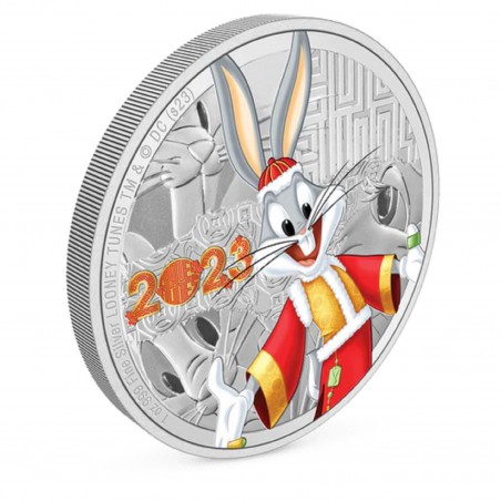 1 Oz Bugs Bunny 2023 Silver Coin