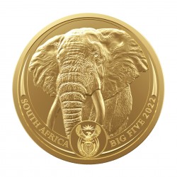 1 Oz Elephant 2022 Gold Coin