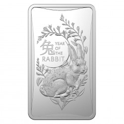 1/2 Oz Year of the Rabbit 2023 Coin Bar