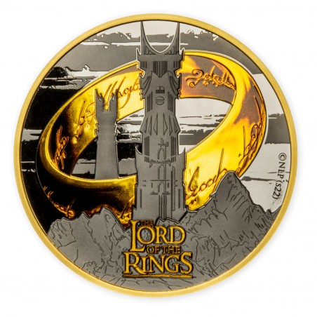 5 Oz Two Towers 2023 Silver Coin