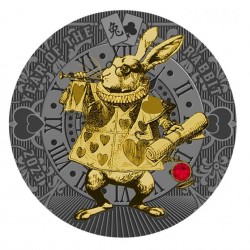 Ruthenium Finish Rabbit 2023 Silver Coin