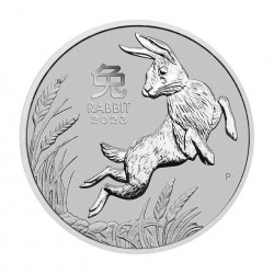 1 Oz Rabbit 2023 Platinum Coin