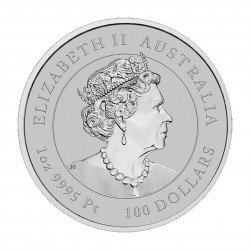 1 Oz Rabbit 2023 Platin Coin