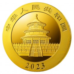 8 Grams Chinese Panda 2023 Gold Coin