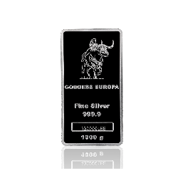 1 Kg Goddess Europa 2023 Silver Coin Bar