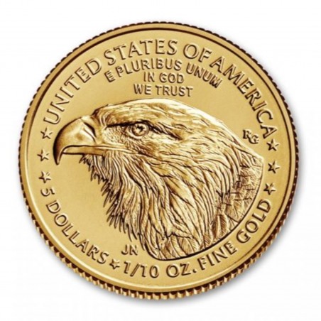 1/10 Oz American Eagle 2023 Type 2 Gold Coin