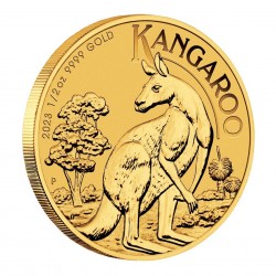 PRE-SALE 1/2 Oz Kangaroo 2023 Gold Coin 03/03