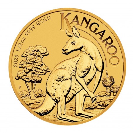 1/2 Oz Kangaroo 2023 Goldmünze