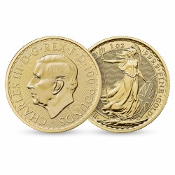 PRE-SALE 1 Oz Britannia Charles 2023 Gold Coin 03/03