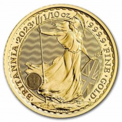 PRE-SALE 1/10 Oz Britannia Charles 2023 Gold Coin 03/03