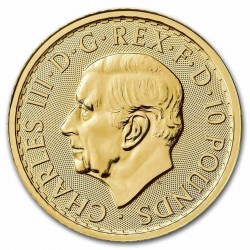 1/10 Oz Britannia Charles 2023 Gold Coin
