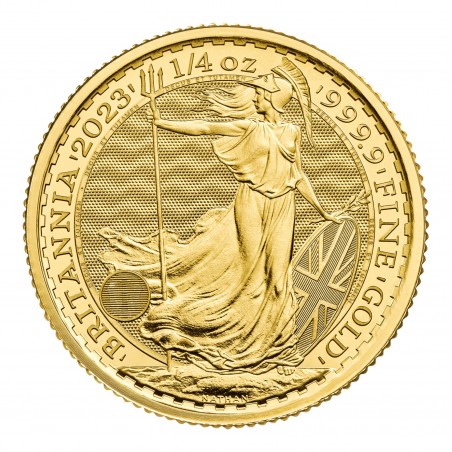 1/4 Oz Britannia Charles 2023 Gold Coin
