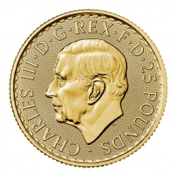 1/4 Oz Britannia Charles 2023 Gold Coin
