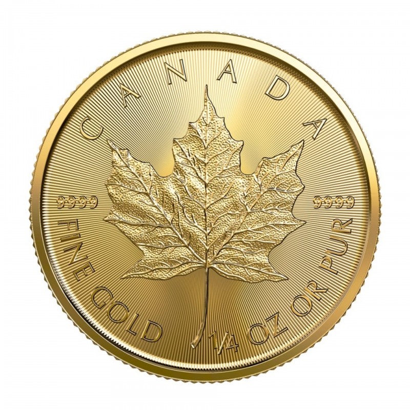 1/4 Oz Maple Leaf 2023 Gold Coin
