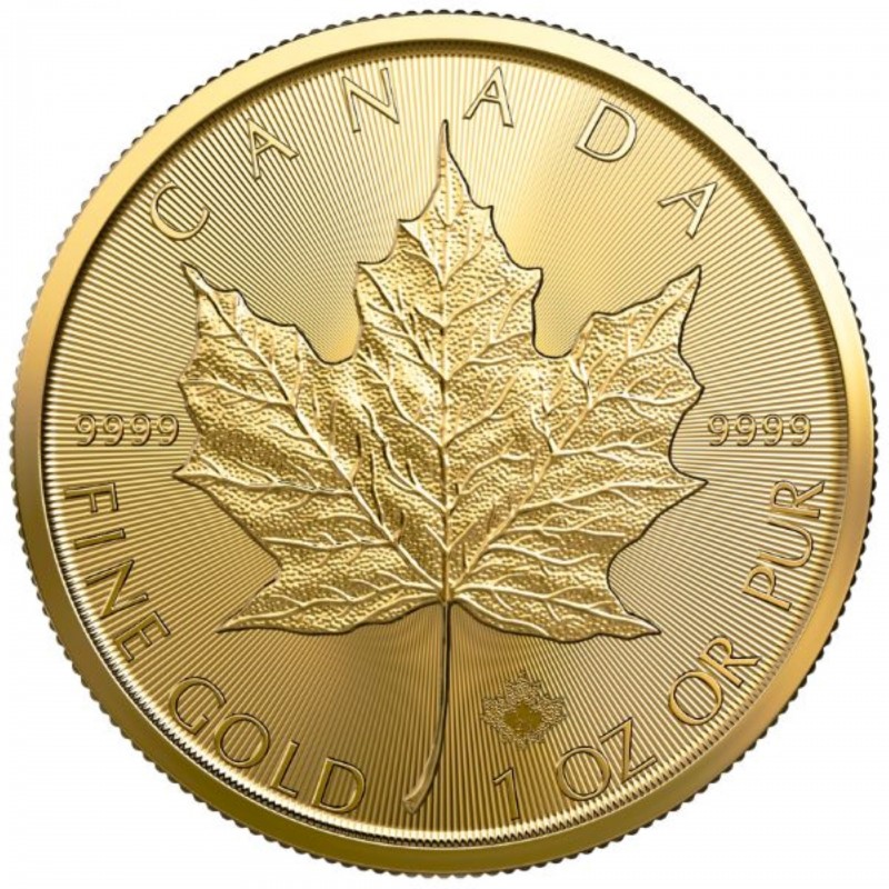 1 Oz Maple Leaf 2023 Gold Coin
