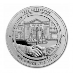 1 oz Adam Smith 2023 Silver Coin