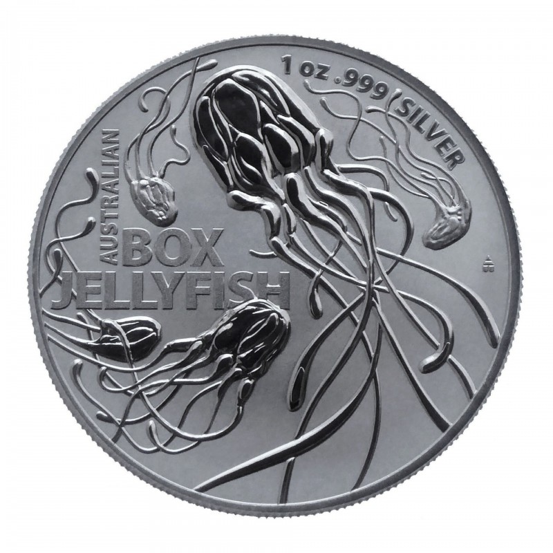 1 Oz Australian Box Jellyfish 2023 Silver Coin