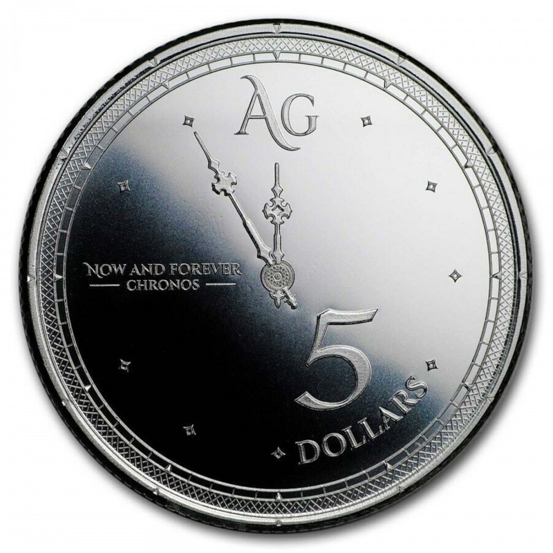 1 oz Tokelau Chronos 2019 Silver Coin