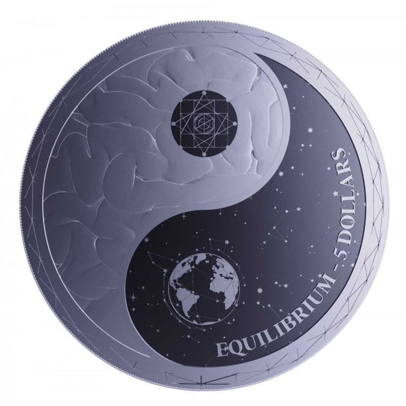 1 oz Equilibrium 2022 Silbermünze