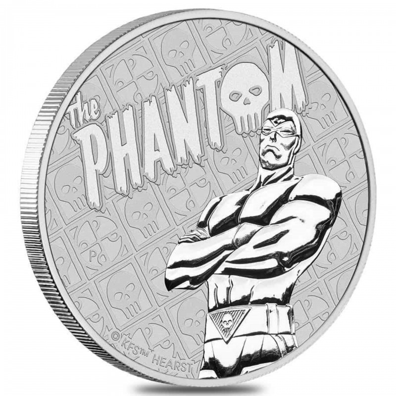 1 Oz The Phantom 2022 Silver Coin