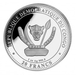 1 Oz Titanoboa 2023 Silver Coin