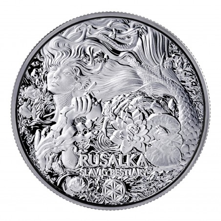 PRE-SALE 2 Oz Rusalka Slavic Bestiary 2023 Silver Coin 10/05