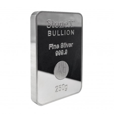250 Grams StoneX 2022 Silver Coin Bar