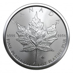 1 Oz Maple Leaf 2023 Platin Coin