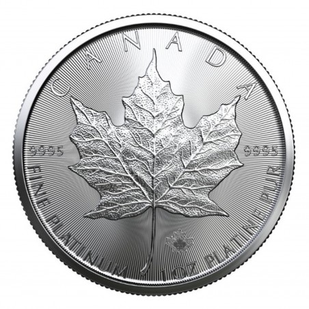 1 Oz Maple Leaf 2023 Platinum Coin