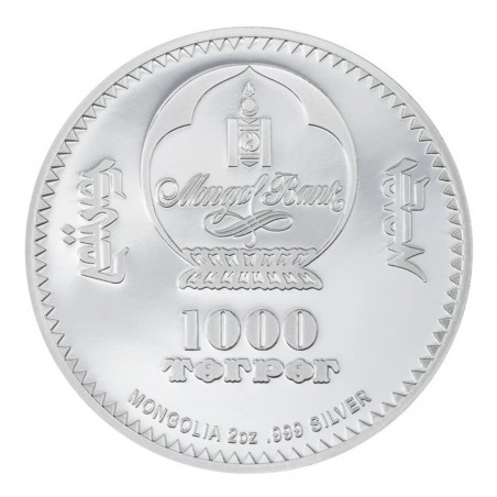 2 Oz Tsarevich Egg 2023 Silver Coin
