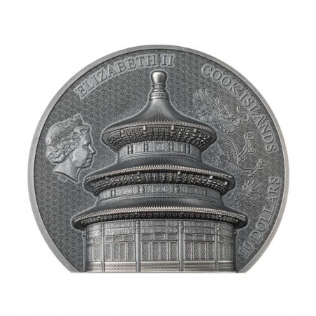 2 Oz Altar of Heaven in Beijing 2023 Silver Coin