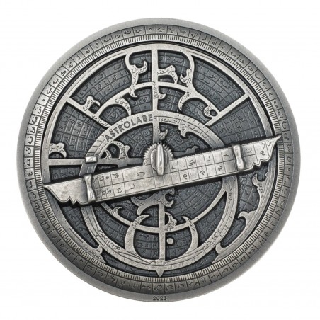 2 Oz Astrolabe Historic Instruments 2023 Silver Coin