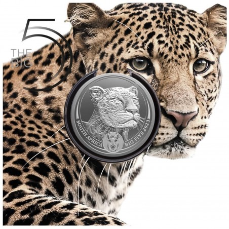 1 Oz Leopard Big Five II 2023 Silbermünze