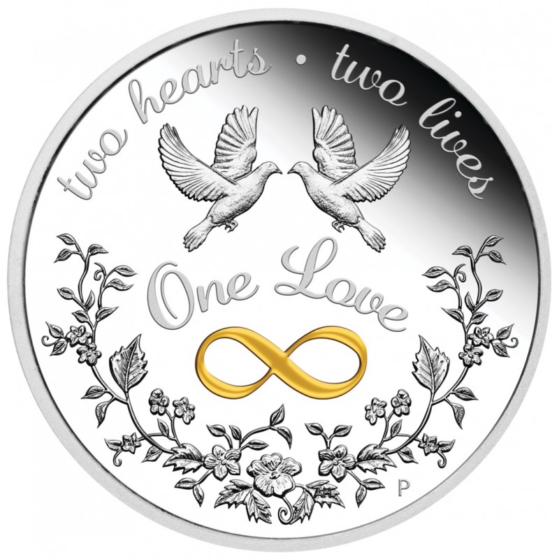 1 Oz One Love 2023 Silver Coin