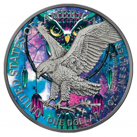 1 Oz Owl American Eagle Silbermünze