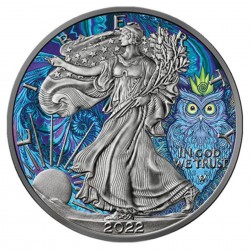 1 Oz Owl American Eagle Silbermünze