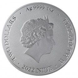 1 Oz Bitcoin 2022 Niue Silver Coin