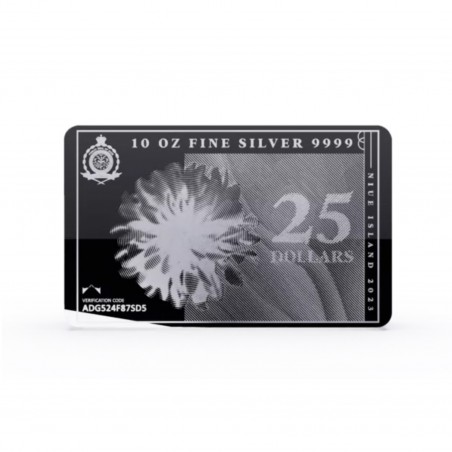 PRE-SALE 10 Oz Silver Note 2023 Coin Bar 21/04