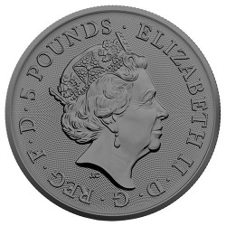2 oz Silver The Lion of England Royal Tudor Beasts 2022 Coin