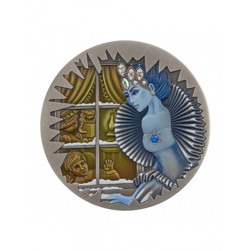 1 Oz Snow Queen Fairy Tales Silver Coin
